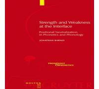 Jonathan Barnes Strength & Weakness at the Interface Hardcover Book Jonathan Barnes Multicolor