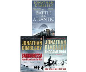 Jonathan Dimbleby Collection 3 Books Set Battle of the Atlantic, Endgame 1944