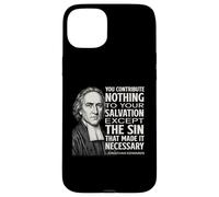 Jonathan Edwards Salvation Quote for Reformed Christian Man Case for iPhone 15 Plus