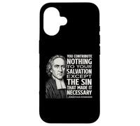 Jonathan Edwards Salvation Quote for Reformed Christian Man Case for iPhone 16