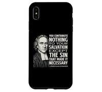 Jonathan Edwards Salvation Quote for Reformed Christian Man Case for iPhone XS Max