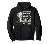 Jonathan Edwards Salvation Quote for Reformed Christian Man Pullover Hoodie