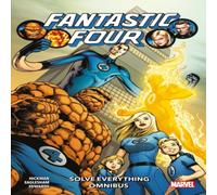 Jonathan Hickman Fantastic Four: Solve Everything Omnibus Paperback Book in White Jonathan Hickman White