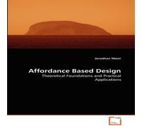 Jonathan Maier Affordance Based Design Paperback Book Jonathan Maier Multicolor