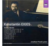 Jonathan Powell - Eiges:Piano Music