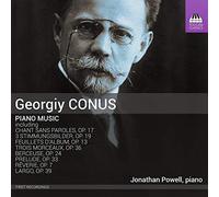 Jonathan Powell - Georgiy Conus: Piano Music