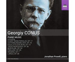 Jonathan Powell - Georgiy Conus: Piano Music