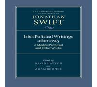 Jonathan Swift Irish Political Writings after 1725 Paperback Book Jonathan Swift Multicolor
