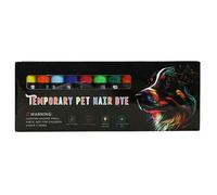JONbinbkl Temporary Pet 12 Bright Colors for Pet Safe and Harmless Pet Chalk Fun and Creative