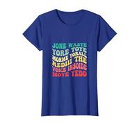 Jone Waste Yore Toye Monme Yorall Rediii The Voice Inside T-Shirt, Women, Royal Blue, X-Small