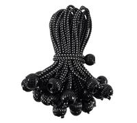 Joneaz Small Ball Bungee Cords 6 inch 40 Pack, UV Resistant and Light Duty,Hight Elastic