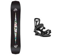 Jones - All-mountain Snowboard bindings - Pack Mind Expander Twin 2026 for Men - Black Black S.M.L.XL