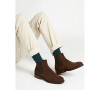 Jones Bootmaker Leather Pull-on Chelsea Boots Brown