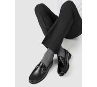 Jones Bootmaker Leather Slip-On Loafers Black