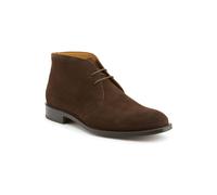 Jones Bootmaker Men's Campbell Blake Stitched Suede Desert Boots in Brown | Size: 9 Jones Bootmaker Brown 9