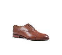 Jones Bootmaker Men's Matthew Wide Fit Oxford Shoes in Light Brown | Size: 7 Jones Bootmaker Light Brown 7