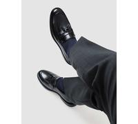 Jones Bootmaker Wide Fit Leather Slip-On Loafers Black