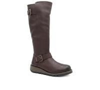 Jones Bootmaker Womens Darlene2 Casual Leather Long Boots | Autumn Winter Collection | Boot | Block