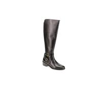 Jones Bootmaker Women's Phoebe Small Calf Fit Leather Knee Boots in Black | Size: 4 Jones Bootmaker Black 4