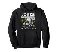 Jones’ Boxing & Drinking Club Design - Funny Beer Pullover Hoodie