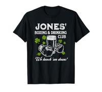 Jones’ Boxing & Drinking Club Design - Funny Beer T-Shirt