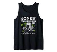 Jones’ Boxing & Drinking Club Design - Funny Beer Tank Top