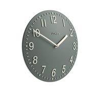 Jones Clocks® Chilli wall clock | Modern convex clock | 30cm | Green | Contemporary charm, ideal for the kitchen, living room, office or bedroom