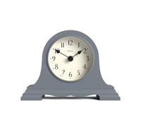 Jones Clocks® Speakeasy small mantel clock | Classic Napoleon’s hat design | French Navy | Contemporary classic style for desk, table, shelf or bedside