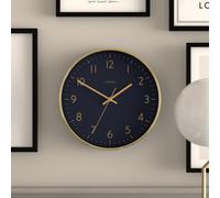 Jones Clocks Studio Analogue Wall Clock - Gold