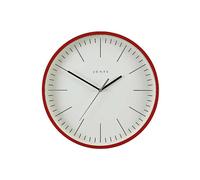 Jones Clocks 'The Spartacus' Modern Wall Clock Red