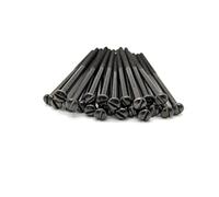 Jones DIY M3.5 Black Nickel Electrical Socket Screws, 75mm, For Switches, Light Switch, Plug Sockets, 3.5mm x 75mm, (20)