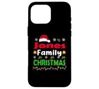 Jones Family Christmas Matching Personalised Funny Xmas Case for iPhone 16 Pro Max