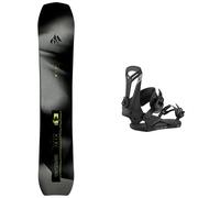 Jones - Freeride snowboard - Pack Howler 2026 for Men - Black Black 157W cm