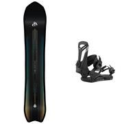 Jones - Men's all-mountain snowboard - Pack Stratos 2026 for Men - Black Black 162 cm.154W cm.158W cm.159 cm