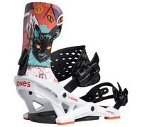 Jones - Meteorite Rally cat White - L - Snowboard binding
