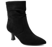 Jones New York Women’s Slouch Mid-Calf Boots - Pointed Toe Kitten Heel Ankle Booties with Side Zipper, Dressy Fashion Shoes for Office, Party, and Evening Wear -, Black, 8 UK