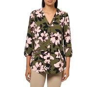 Jones New York Women's Fashion, Black/Caribbean Green Multi, L