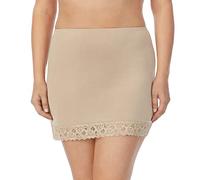 Jones New York Women's Silky Touch 16 Anti-Cling Above Knee Half Slip, Nude, S