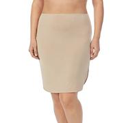 Jones New York Women's Silky Touch 23 Anti-Cling Knee Length Half Slip, Nude, Large
