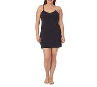 Jones New York Women's Silky Touch 38 Spaghetti Strap Anti-Cling Full Slip w/Lace, Black, XL