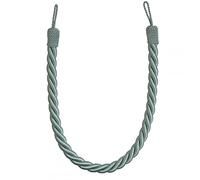 Jones Reef Jade Green Thick Rope Tiebacks - Pair