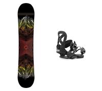 Jones - Snowboard bindings - Snowboard Set Ultra Prodigy 2023 - Black Black L.XS.S