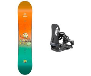 Jones - Snowboard - Pack Youth Prodigy 2025 in Wood - Green Green 145 cm
