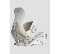 Jones Snowboards Aurora 2025 Snowboard Bindings white mineral M