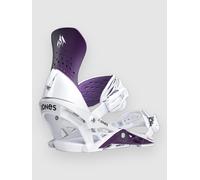 Jones Snowboards Aurora 2026 Snowboard Bindings deep purple white M