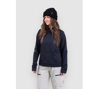 Jones Snowboards Flagship Rec Grid 1/2 Zip Fleece Jacket stealth black XS