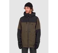 Jones Snowboards Mountain Surf Parka pine green S