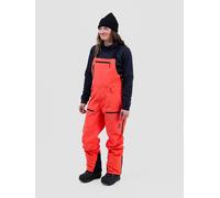 Jones Mtn Surf Recycled Bib Pants Orange S Women