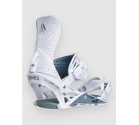 Jones Snowboards Orion Art 2026 Snowboard Bindings white glacier frost L