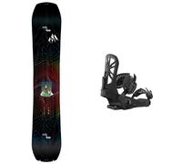 Jones - Splitboard bindings - Pack Mountain Twin Splitboard 2025 - Black Black